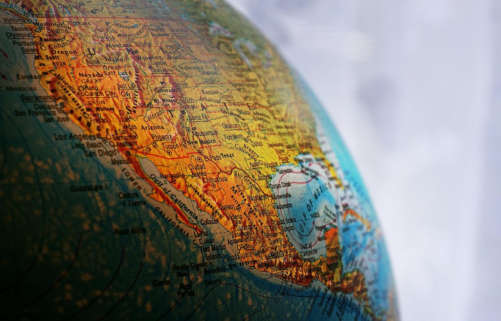 TN visa requirements - globe of North America NAFTA/USMCA